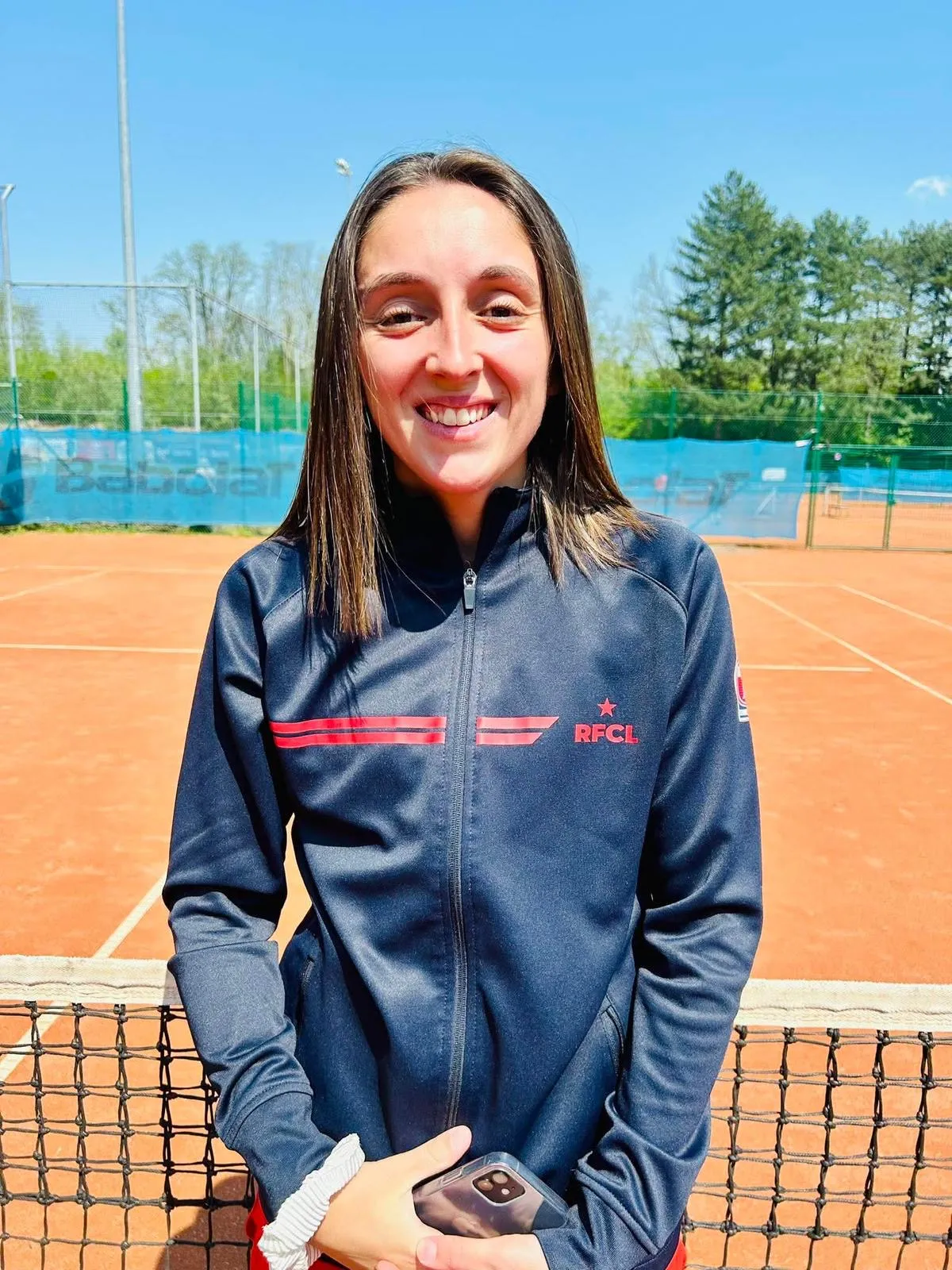Sasha Burlet, monitrice de tennis à Visé — Tennis Horizon Belle-Fleur